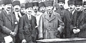 Mustafa Kemal Erzurum Kongresi Heyeti İle Birlikte