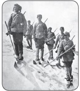 Sarıkamış Harekatında Osmanlı Askerleri