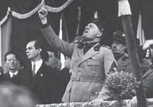 İtalyan lider Benito Mussolini