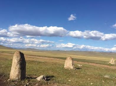 Orta Asya Bozkırlarından görünüş, Moğolistan