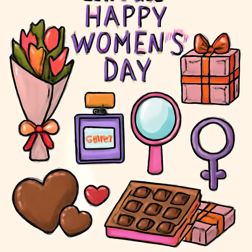 kadın günü hediyeleri çiz